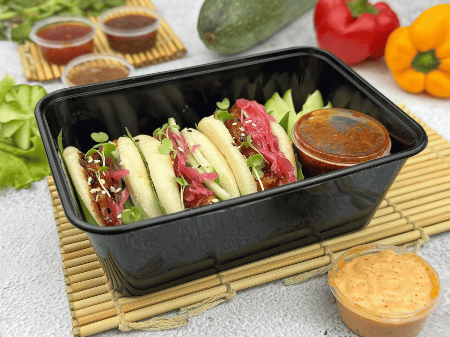 Bulgogi Glazed Pork Bao (3pcs)