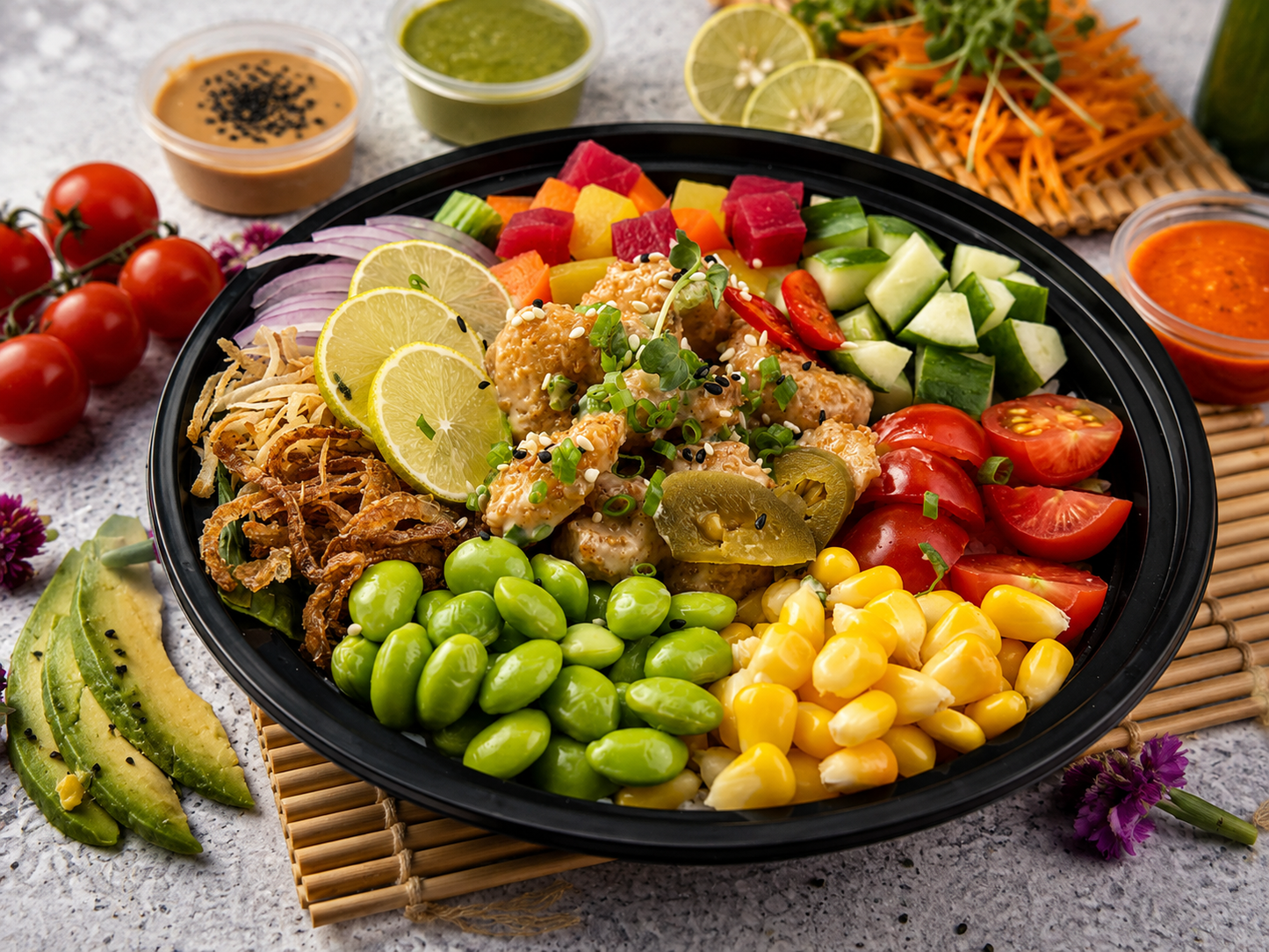 Chicken Katsu Salad