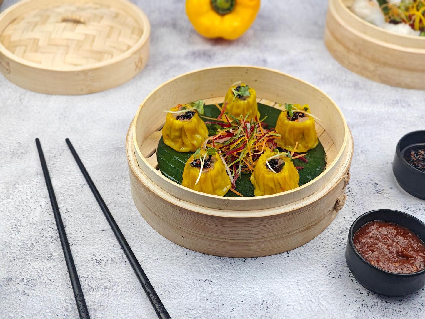 Chicken Scallion Siu Mai