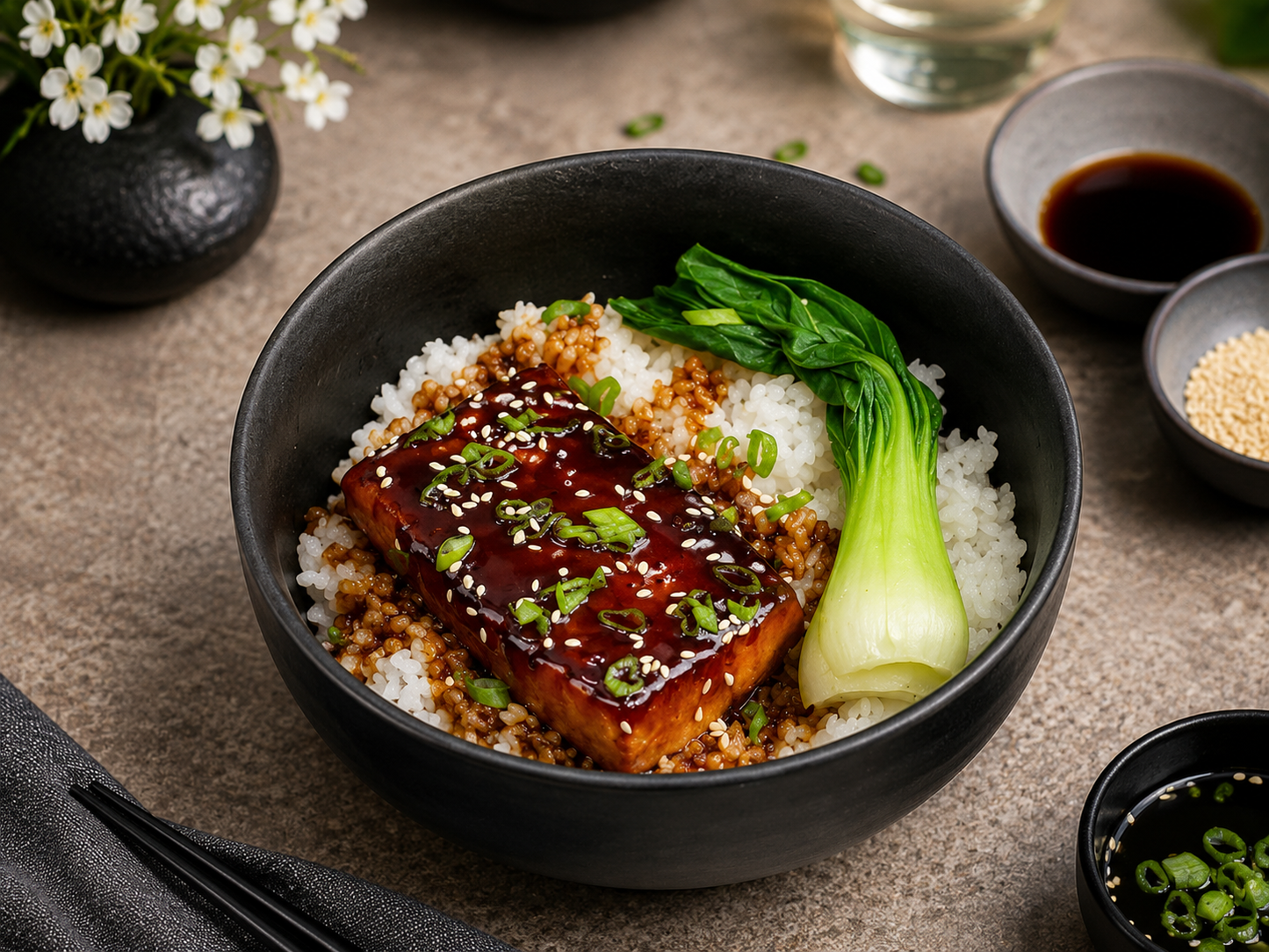 Grilled Salmon Meal