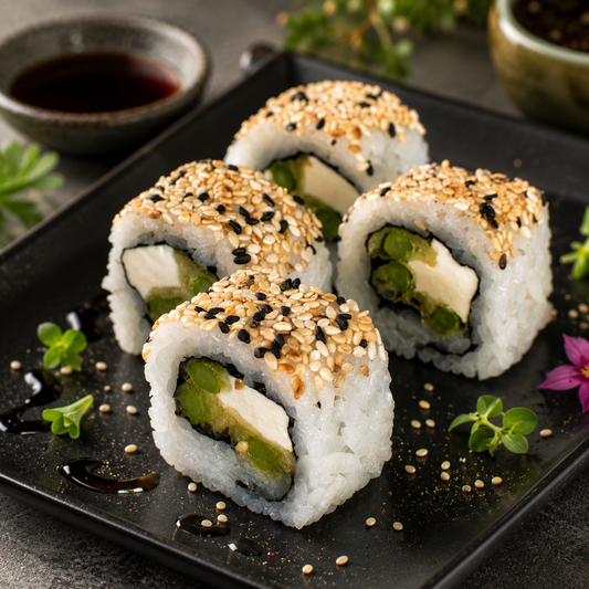 Asparagus Tempura & Cream Cheese