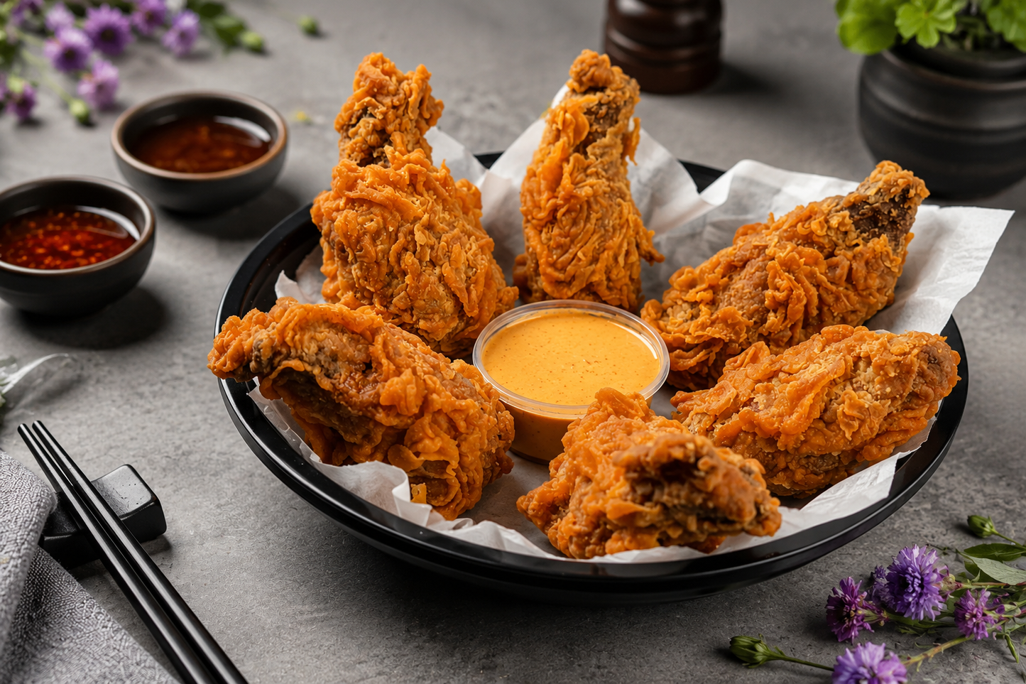 Crispy Fried Chicken Wings