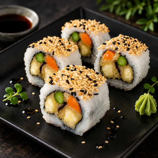 Exotic Veg Tempura with ABC Sauce