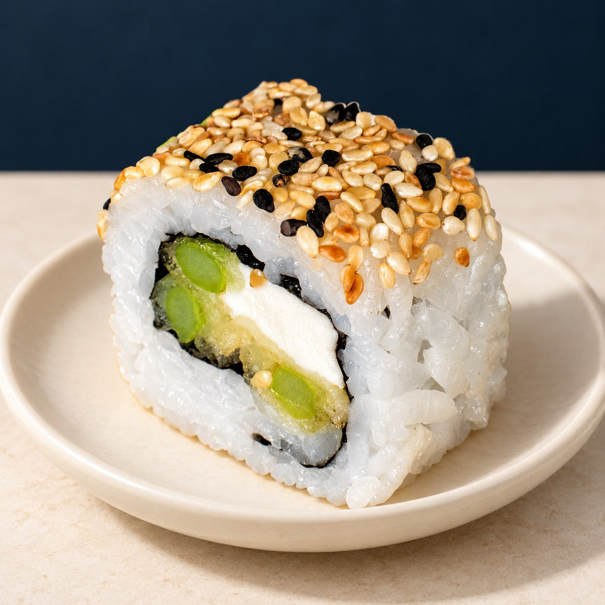 Asparagus Tempura & Cream Cheese