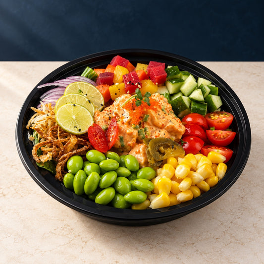 Kickass Salmon Poke Bowl