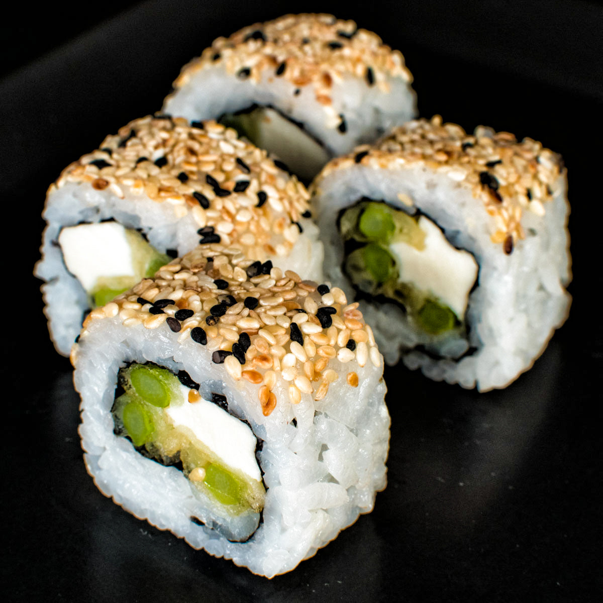 Asparagus Tempura & Cream Cheese