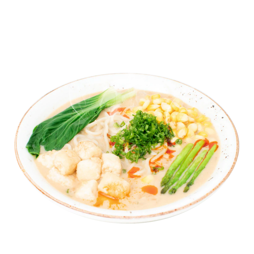 Creamy Fried Onion Ramen (V)