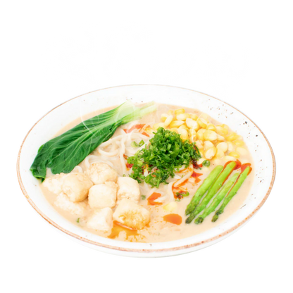 Creamy Fried Onion Ramen (V)