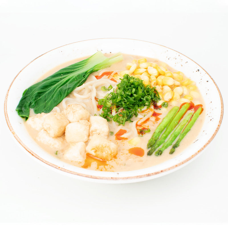 Creamy Fried Onion Ramen (V)