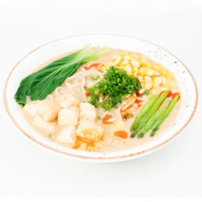 Creamy Fried Onion Ramen (V)