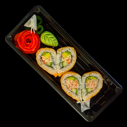 Valentine's Special- Crispy Asparagus Cupid Roll (8pcs)